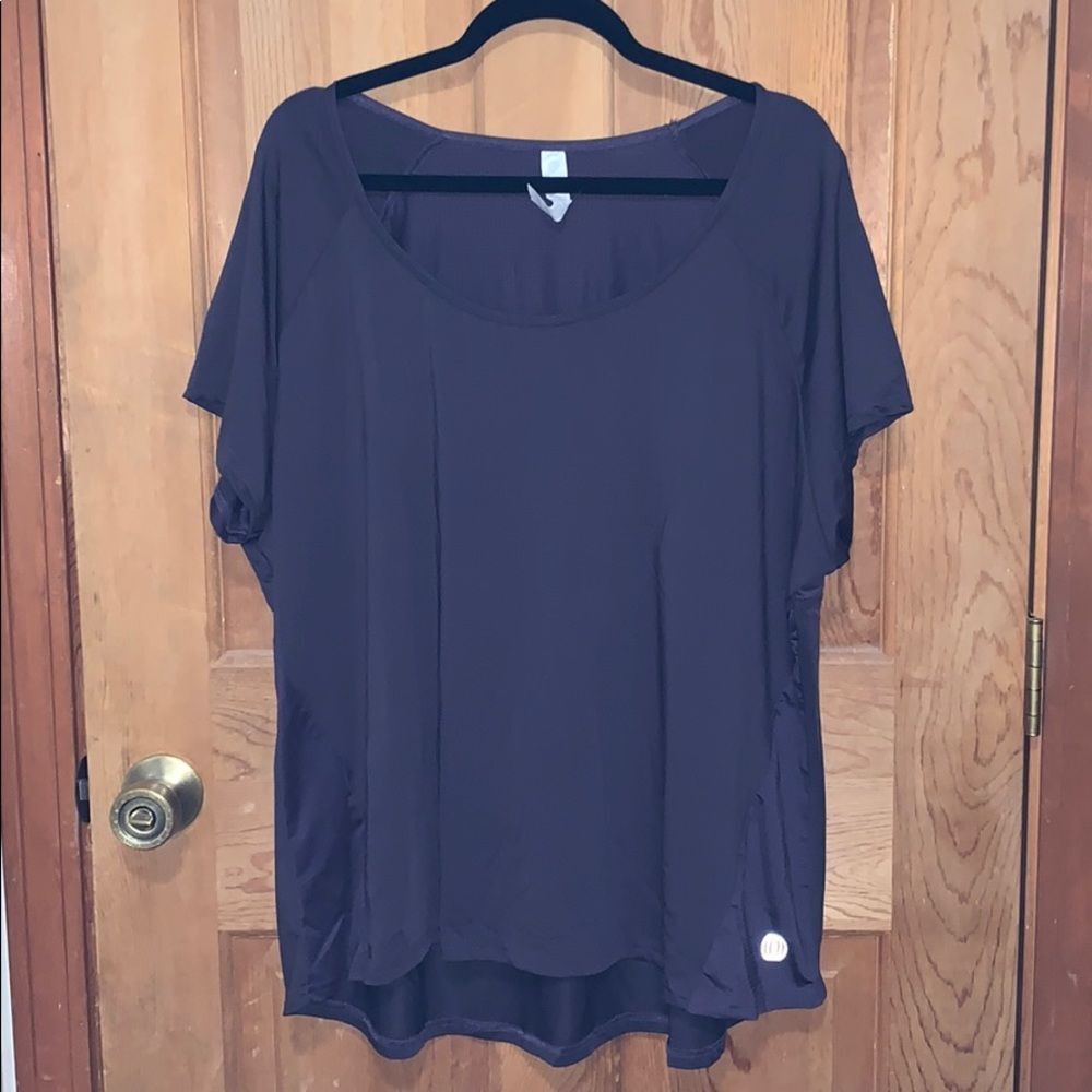 Balance Collection Women's Sport Knit T-Shirt SZ 2X